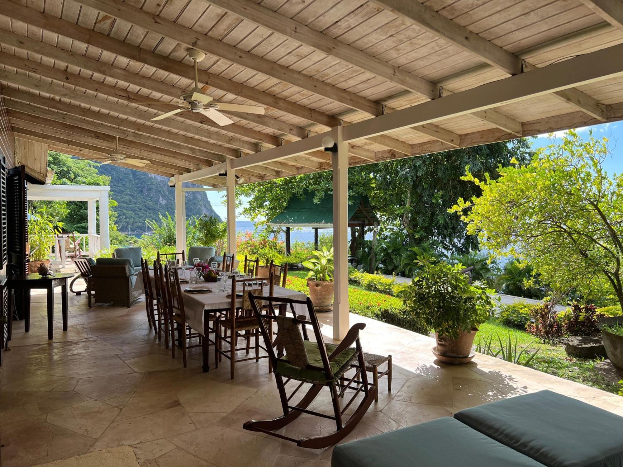 Authentic St, Lucian Experience At Prestigious 2-Bed Villa - Colibri Cottage Villa Soufrière エクステリア 写真